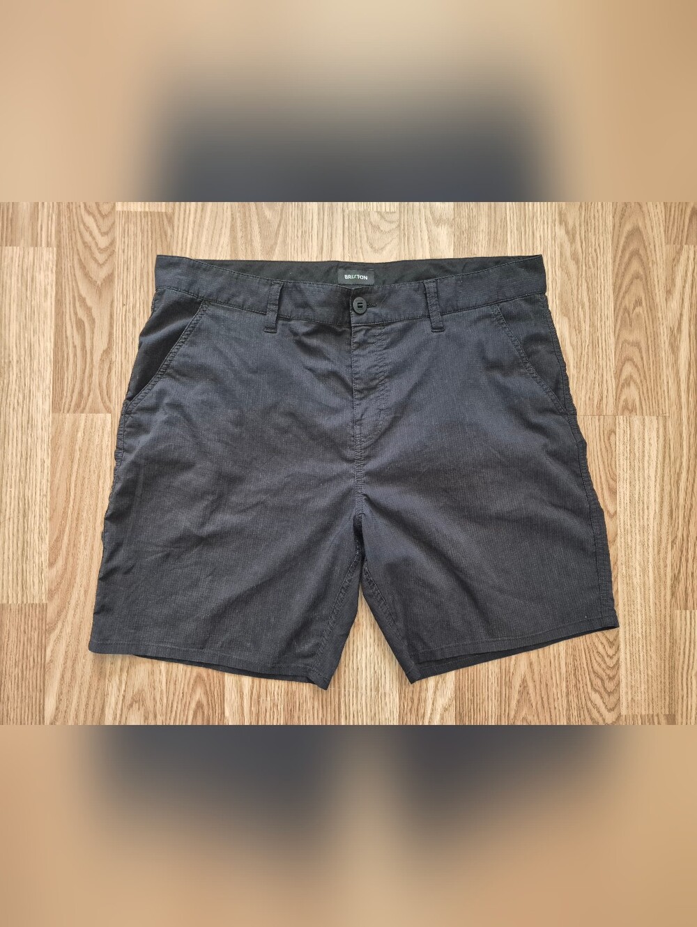 Brixton Men's Standard Fit Black Shorts